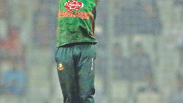 Bangladesh off-spinner Mehedi Hasan Miraz 