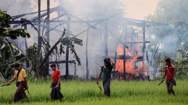 myanmar violence
