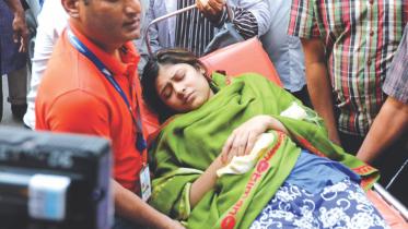 US-Bangla airlines plane crash survivors