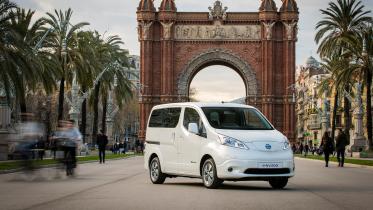 The Nissan 7 seat e-NV200