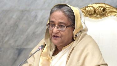 File photo of Prime Minister Sheikh Hasina
