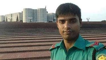 A Bangladesh Policeman Shah Mohammad Abdul Quddus