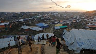 Rohingya Kutupalong refugee camp