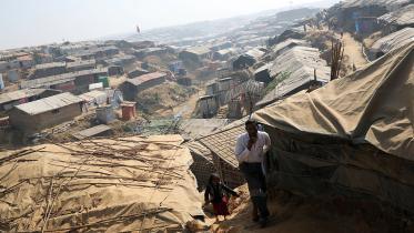 Rohingya refugee camp