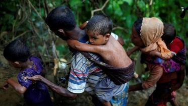 Rohingya children