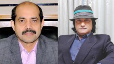 Musician Shafin Ahmed and Awami Legaue candidate Atiqul Islam