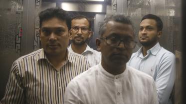 Shakib Al Hasan at the BCB premises on October 29