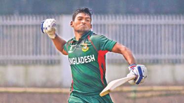 Bangladesh batsman Nazmul Hossain Shanto