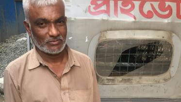 Dhaka CNG driver Suruj Ali