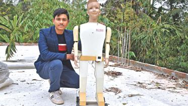 Bangladesh's Robo Boy Shuvo Karmakar