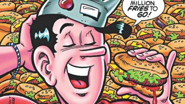 Stages of an eating challenge