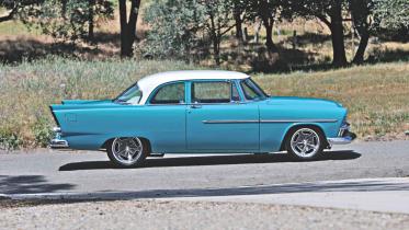 The Plymouth in Blue