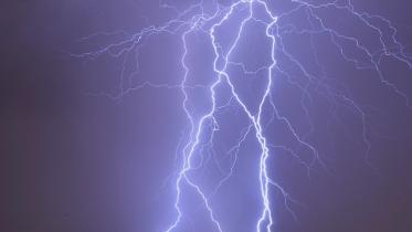 lightning strikes