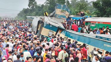 Brahmanbaria train accident