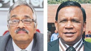 Zainul Abedin and KM Mahbubuddin Khokon