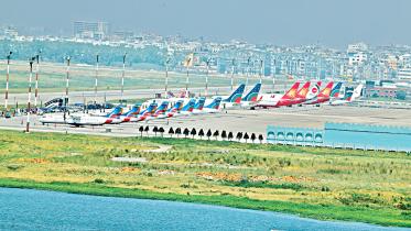 Airliners at the Dhaka Airport have been Facing Space Shortage