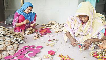 Crafting a living out of making toys