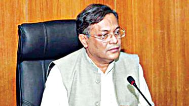 Information and Broadcasting Minister Hasan Mahmud