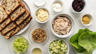 healthy chicken sandwich for work 