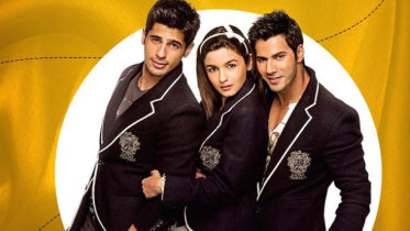Sidharth Malhotra, Alia Bhatt, and Varun Dhawan