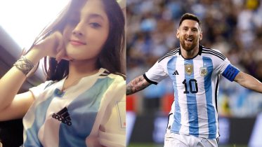 Puja Chery and Messi