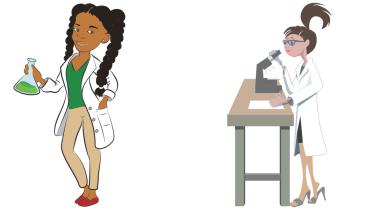 Female scientists Gender diversity in science: How children's drawings are changing the perception of scientists 
