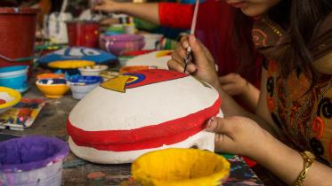 A glimpse into the preparations for Mangal Shobhajatra 