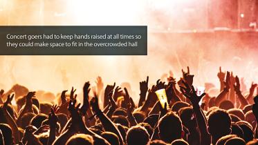 concertgoers honoured 