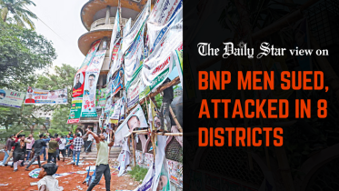 bnp men sued attacked in eight districts