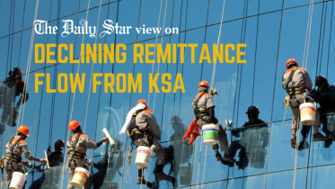 declining remittance flow from ksa