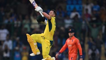 warner's sixth world cup century