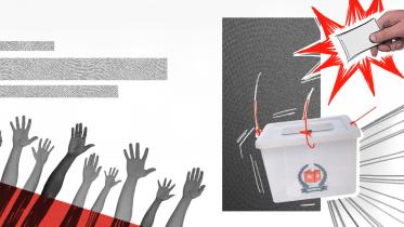 Reading Donald Lu’s letter, intently