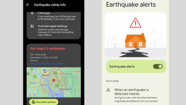 Earthquake alerts