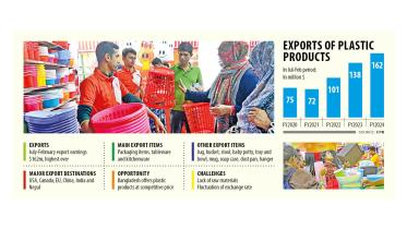 Plastic exports