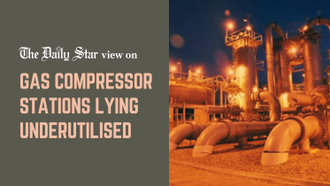 gas compressor stations lying underutilised