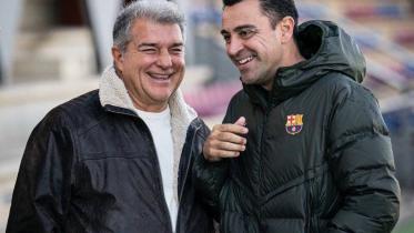 Joan Laporta, Xavi.jpg