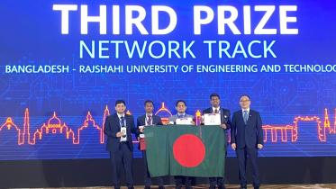 ruet team third place in huawei ict competition apac round
