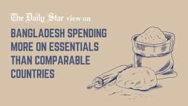 bangladesh spending more on essentials than comparable countries