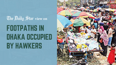 footpaths in dhaka occupied by hawkers