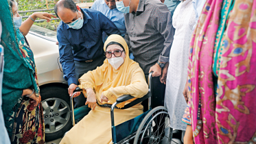 Khaleda on her deathbed