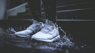 how to save sneakers from Dhaka's rain