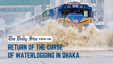 Waterlogging in Dhaka