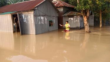 rising death toll in Sherpur floods