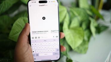 ChatGPT app on phone