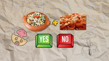 Does jilapi belong in muri makhano?