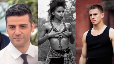 Channing Tatum, Oscar Isaac, and Zazie Beetz 