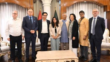yunus meets european parliament members