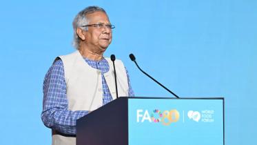 Yunus FAO keynote speech Rome