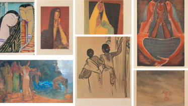 The faceless strength of women in Zainul’s art