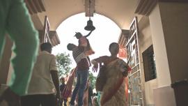 Pandal hopping in October